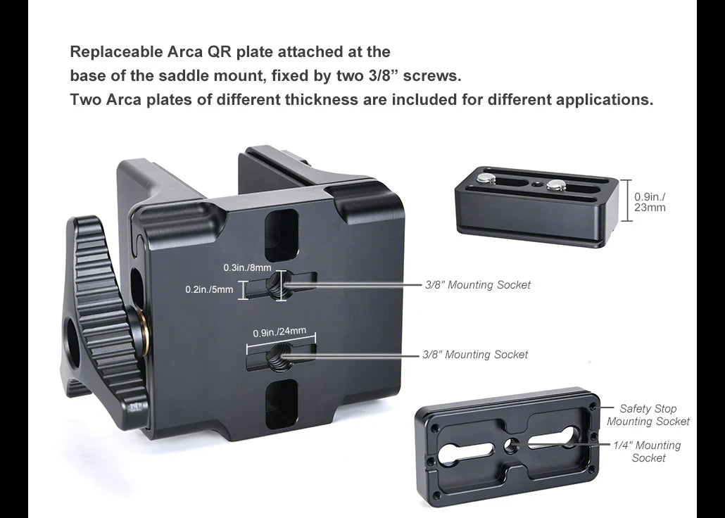 LuxGun Saddle Mount - Rifle Rest