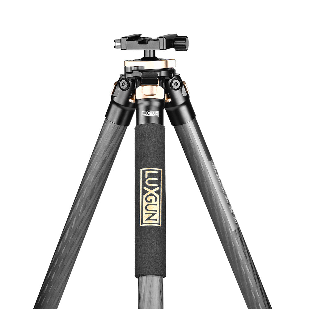 LuxGun HUNT Tripod Kit - 65" Carbon Fiber Tripod